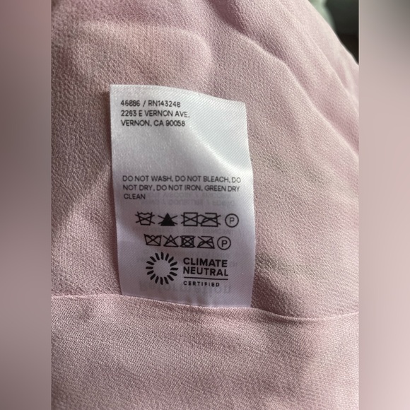 Reformation Juliette Dress Luciana Purple Orange Floral Size 8 - Picture 16 of 16